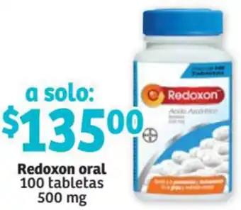 Soriana Híper Redoxon Oral 100 Tabletas 500mg oferta