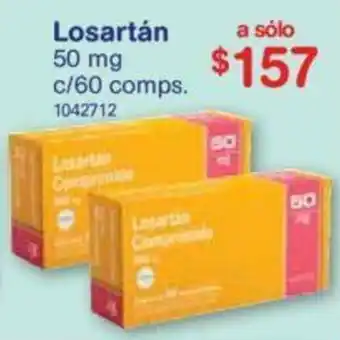 Losartán 60x50mg