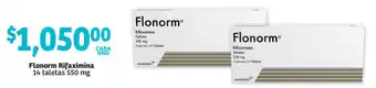 Flonorm Rifaximina 14 Taletas 550ml