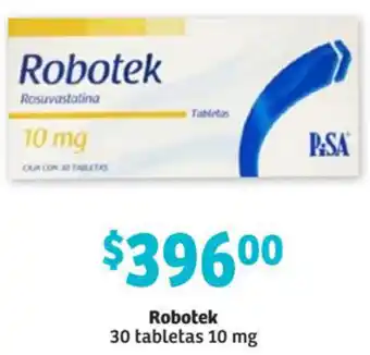 Soriana Híper Robotek 30 Tabletas 10mg oferta