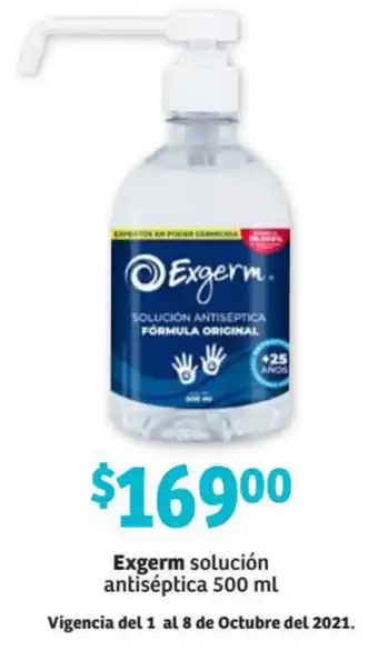 Exgerm Solución Antiséptica 500ml