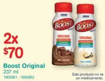 Farmacias Benavides Boost Original 2x237ml oferta