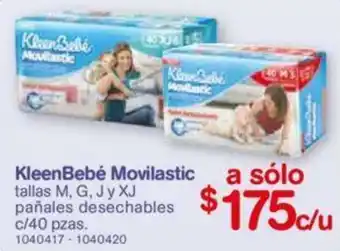 Farmacias Benavides KleenBebé Movilastic oferta