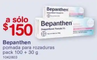 Farmacias Benavides Bepanthem Pomada para Rozaduras pack 100+30g oferta