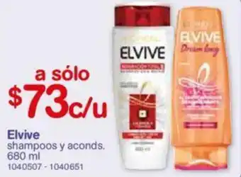 Farmacias Benavides Elvive 680ml oferta