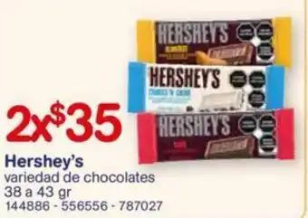 Hershey's 38 a 43gr