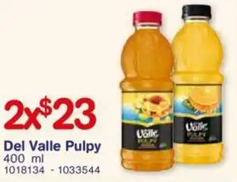 Farmacias Benavides Del Valle Pulpy 400ml oferta
