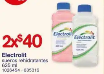 Farmacias Benavides Electrolit 625ml oferta