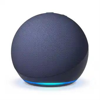 Mercado Libre Asistente Virtual Amazon Echo Dot 5ta Gen Con Reloj Azul oferta