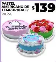 Pastel americano de temporada 8''
