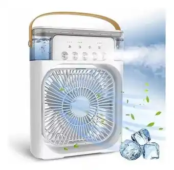 Mercado Libre Ventilador de mesa de aire acondicionado de 10 W - Mini ventilador de aire oferta