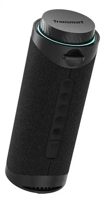 Mercado Libre Bocina Bluetooth Tronsmart T7 30w De Potencia Luces Led Color Negro oferta