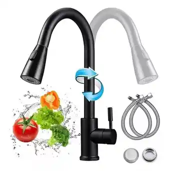 Grifo Llave Mezcladora Para Cocina Acero Inoxidable