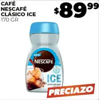 Merco CAFÉ NESCAFÉ CLÁSICO ICE 170GR oferta