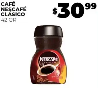 Merco CAFÉ NESCAFÉ CLÁSICO 42GR oferta