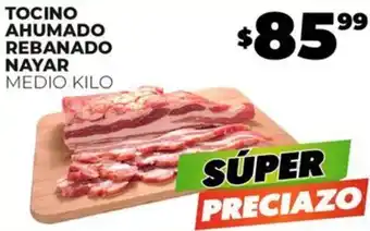 Merco TOCINO AHUMADO REBANADO NAYAR MEDIO KILO oferta