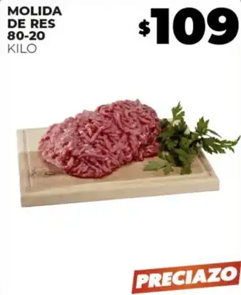 MOLIDA DE RES 80-20 KILO