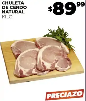 Merco CHULETA DE CERDO NATURAL KILO oferta