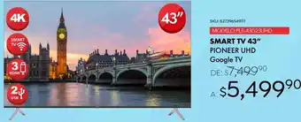 Woolworth SMART TV 43" oferta