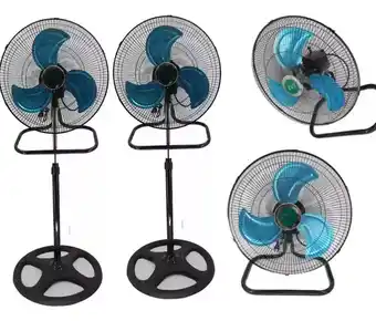 Mercado Libre 2pcs Ventilador Industrial 3 En 1 Pie Pisopedestal 18pulgado oferta