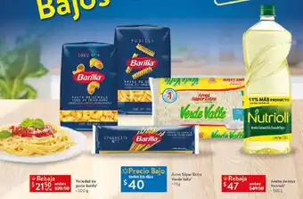 Walmart Variedad de pasta Barilla 500g oferta