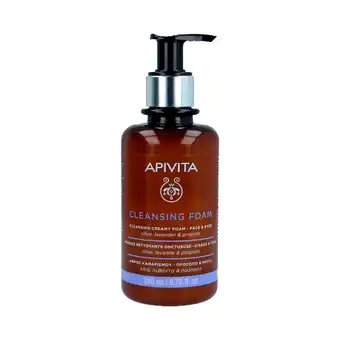 Farmacia San Pablo Apivita Crema-Espuma Limpiadora Para Cara y Ojos con Oliva, Lavanda y Propolis oferta