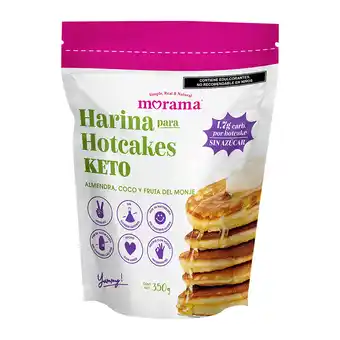 Farmacia San Pablo Morama Harina Para Hotcakes Keto Almendra, Coco y Fruta del Monje oferta