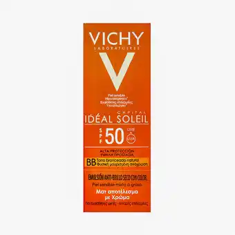 Farmacias YZA Vichi Ideal Soleil Toque Seco Fps 50 oferta