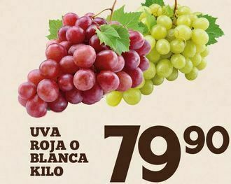 Uvas roja o blanca kilo