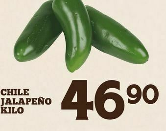 Alsuper Jalapeño kilo oferta