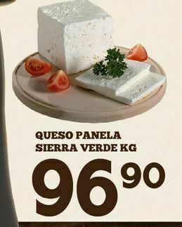Queso panela sierra verde