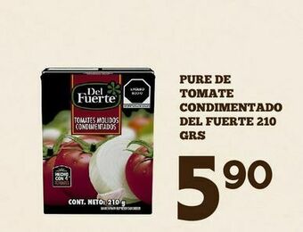 Alsuper Puré de tomate del fuerte 210 g oferta