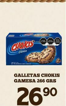 Galletas chokis 266 gr