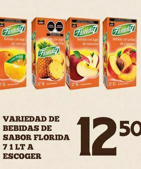 Alsuper Jugos florida 7 oferta