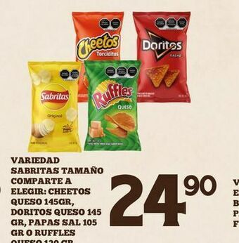Alsuper Frituras sabritas oferta