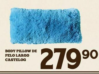 Alsuper Body pillow de pelo largo castelog oferta
