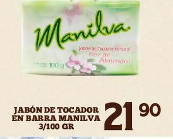 Alsuper Jabón de tocador manilva oferta