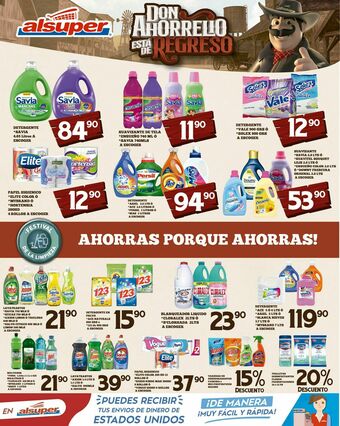 Alsuper Suavizante de telas oferta