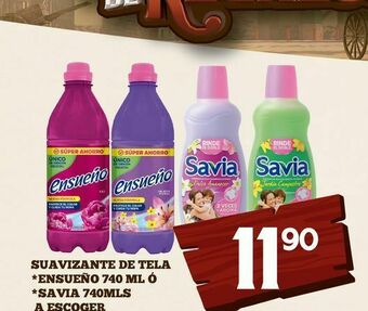 Alsuper Suavizante de telas ensueño o savia oferta