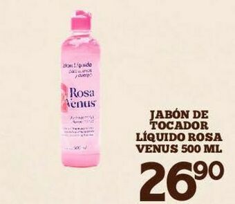Jabón líquido rosa venus