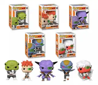 Funko Pop Fuerzas Especiales Ginyu Set 5 Dragon Ball Z