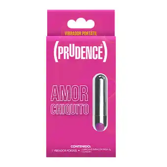 Farmacia San Pablo Prudence Amor Chiquito Vibrador Portátil Incluye Condón y Lubricante Íntimo oferta