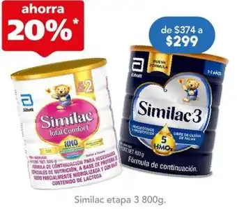 Farmacia San Pablo Similac etapa 3 800g oferta