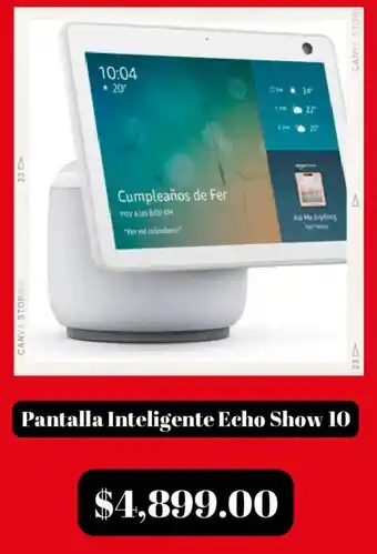 Pantalla Inteligente Echo Show 10