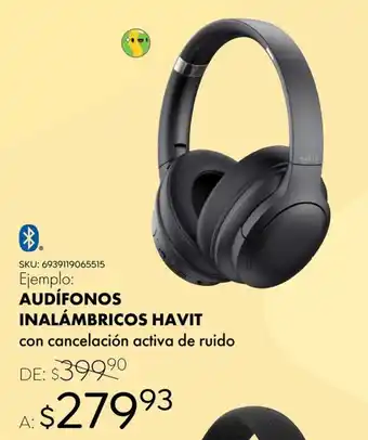 DelSol AUDÍFONOS INALÁMBRICOS HAVIT oferta
