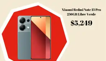 Elektra Xiaomi Redmi Note 13 Pro 256GB Libre Verde oferta