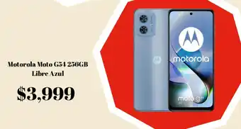 Elektra Motorola Moto G54 256GB Libre Azul oferta