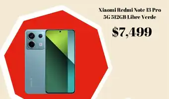 Elektra Xiaomi Redmi Note 13 Pro 5G 512GB Libre Verde oferta