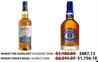 La Europea WHISKY THE GLENLIVET FOUNDERS 700ML oferta