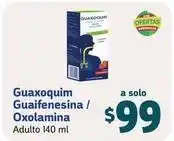 Farmacias YZA Guaxoquim guaifenesina / oxolamina oferta